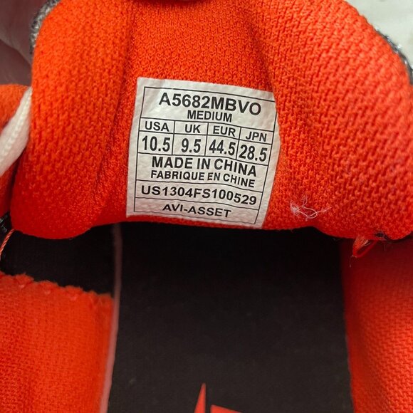 Avia Men’s Running Shoes Black Orange 10.5M Comfort Training Sneakers New - Picture 2 of 9